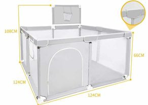 Babytrage (BK-12), Grau, Reisetrage, Kindertrage mit Zubehör - 124*124 cm