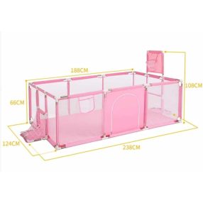   Babytrage (BK-21), Pink, Reisetrage, Kindertrage mit Zubehör - 124*188cm