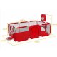 Babytrage (BK-22), Rot, Reisetrage, Kindertrage mit Zubehör - 124*188cm