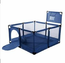 Babytrage (BK-6), Blau, Reisetrage, Kindertrage mit Zubehör - 128*128 cm