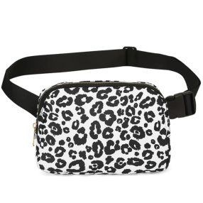 Berio Season Tasche, Gürteltasche - Schwarzer Leopard