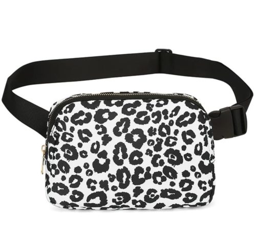 Berio Season Tasche, Gürteltasche - Schwarzer Leopard