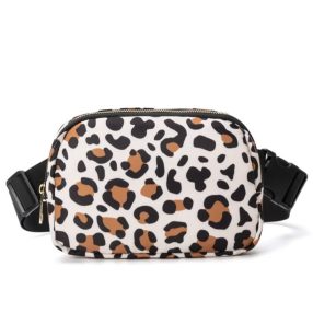 Berio Season Tasche, Gürteltasche - Beige Leopard