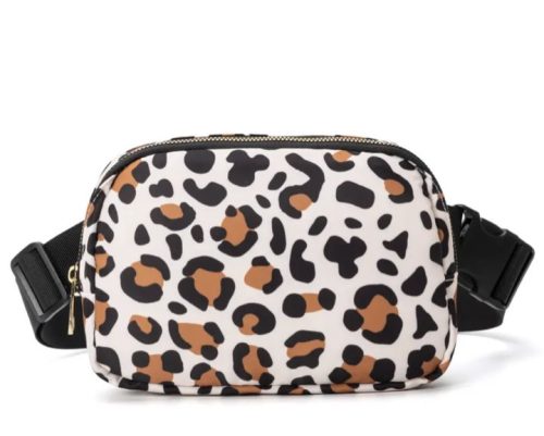 Berio Season Tasche, Gürteltasche - Beige Leopard