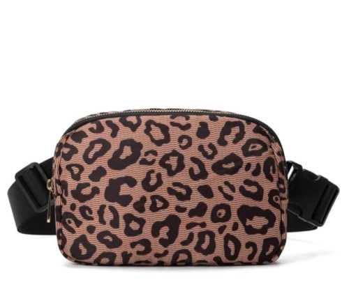 Berio Season Tasche, Gürteltasche - Brauner Leopard
