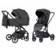 Carrello Alfa 2in 1 Multifunktionskinderwagen - CRL-6507 - Graphitgrau