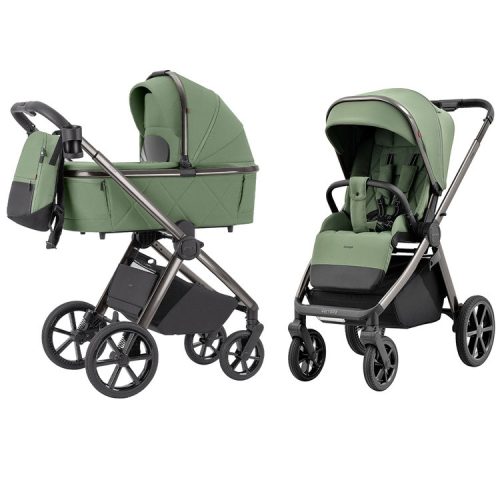 Carrello Omega Multifunktions-Kinderwagen - Perfect Green