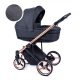 Coletto Fado 3in1 Kinderwagen - schwarz strukturiert