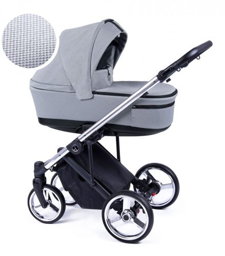 Coletto Fado 3in1 Kinderwagen - grau strukturiert
