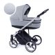 Coletto Fado 3in1 Kinderwagen - grau strukturiert