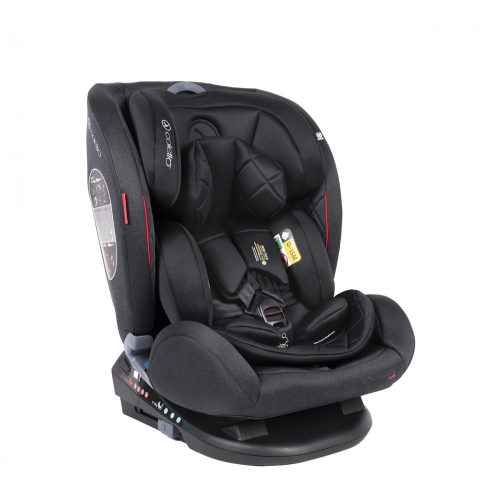 Coletto Cascade Isofix schwarzer Sicherheitskindersitz
