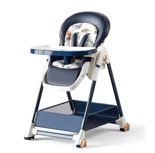 Klappbarer Hochstuhl für Kinder - Blau
