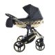 Junama Enzo 3in1 multifunktionaler Kinderwagen - schwarz/gold