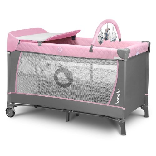 Lionelo Reisebett Blume - Rosa