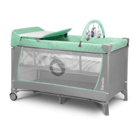 Lionelo Reisebett Blume - Türkis