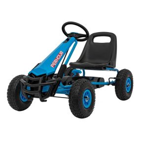    Elektrisches Miniauto mit Go-Kart-Pedal AIR PerHour – Blau