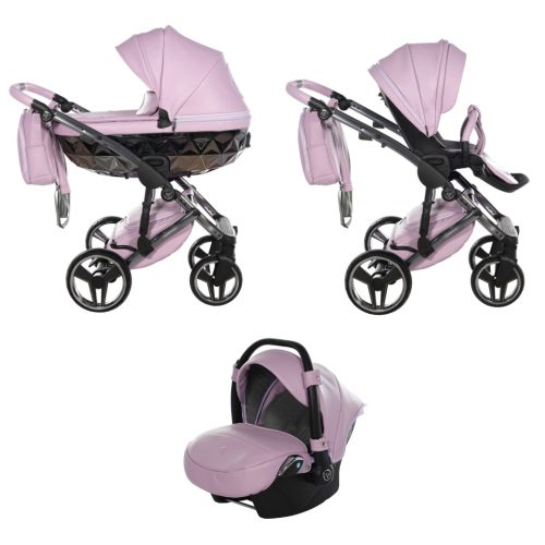 Junama Hand Craft 3in1 Multifunktions-Kinderwagen - Violett