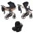 Junama Hand Craft 3in1 Multifunktions-Kinderwagen - Schwarz/Bronze