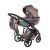 Junama Hand Craft Glossy 3in1 Multifunktions-Kinderwagen - Chromaflair