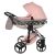 Junama Hand Craft Glitter 3in1 Multifunktions-Kinderwagen - Rosa/Silber