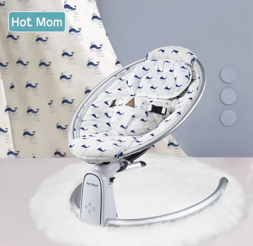 Hot Mom smart Schaukelstuhl - Blauwal