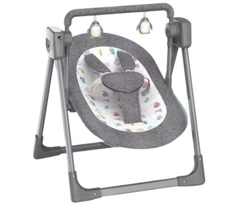 Elektrischer Baby-Schaukelstuhl - Grau