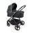 iBebe ICE multifunktionaler Kinderwagen - Black(schwarzrahmen)