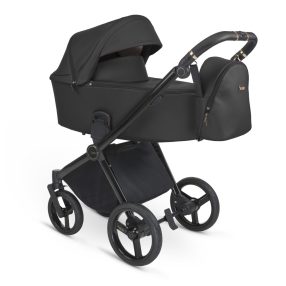 iBebe GLOSS multifunktionaler Kinderwagen - Black