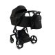 iBebe iSTOP multifunktionaler Kinderwagen - Gloss/Black