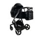 iBebe iSTOP multifunktionaler Kinderwagen - Chrome/Black crocodile