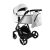 iBebe iSTOP multifunktionaler Kinderwagen - Chrome/White