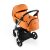 iBebe iSTOP multifunktionaler Kinderwagen - Chrome/Orange