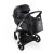 iBebe iSTOP multifunktionaler Kinderwagen - Chrome/Black shine