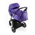 iBebe iSTOP multifunktionaler Kinderwagen - Chrome/ Violet