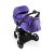 iBebe iSTOP&DRIVE multifunktionaler Kinderwagen - Violet