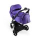 iBebe iSTOP&DRIVE multifunktionaler Kinderwagen - Violet