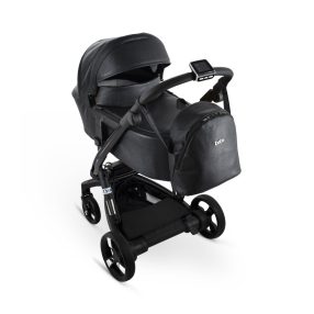   iBebe iSTOP&DRIVE multifunktionaler Kinderwagen - Black shine