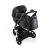 iBebe iSTOP&DRIVE multifunktionaler Kinderwagen - Black shine