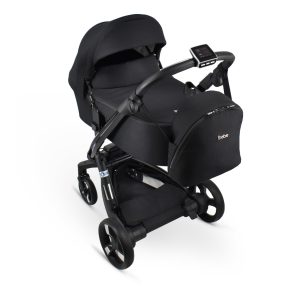   iBebe iSTOP&DRIVE multifunktionaler Kinderwagen - Black textile