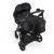 iBebe iSTOP&DRIVE multifunktionaler Kinderwagen - Black textile