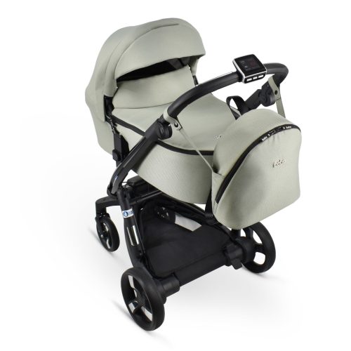 iBebe iSTOP&DRIVE multifunktionaler Kinderwagen - Mint textile