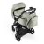 iBebe iSTOP&DRIVE multifunktionaler Kinderwagen - Mint textile