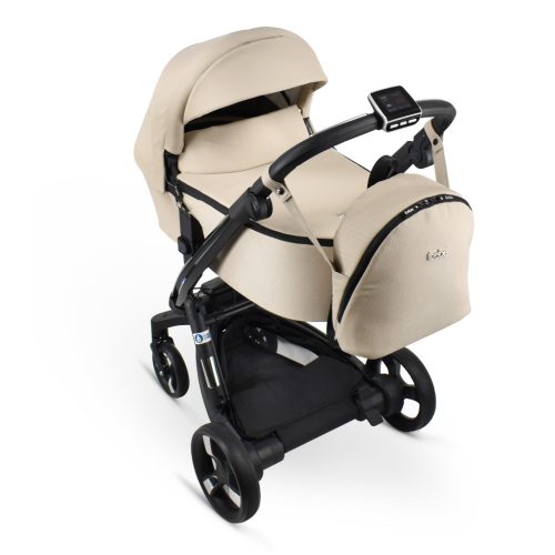 iBebe iSTOP&DRIVE multifunktionaler Kinderwagen - Beige textile