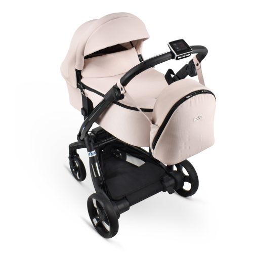 iBebe iSTOP&DRIVE multifunktionaler Kinderwagen - Pink textile