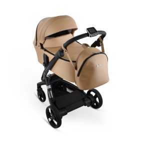 iBebe iSTOP&DRIVE multifunktionaler Kinderwagen - Dark Beige