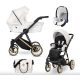 Kunert IVENTO Premium 3in1 Multifunktions-Kinderwagen - White Style