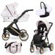 Kunert IVENTO Premium 3in1 Multifunktionskinderwagen - Delicate Flowers