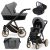 Kunert IVENTO Premium 3in1 Multifunktionskinderwagen - Deep Graphite 