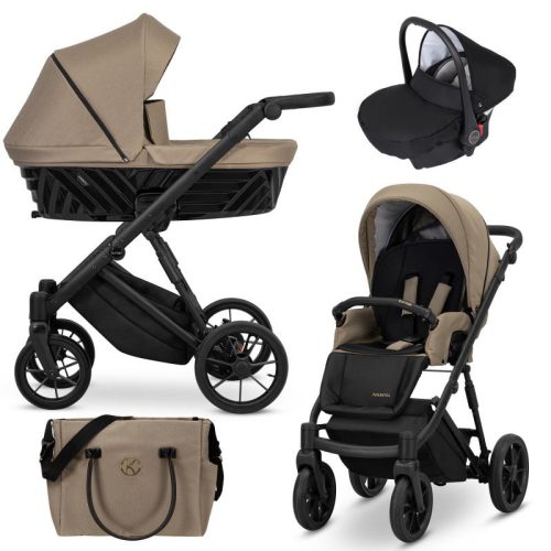 Kunert IVENTO 3in1 Multifunktionskinderwagen - Karamell Macchiato