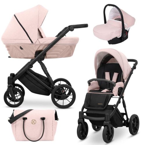 Kunert IVENTO 3in1 multifunktionaler Kinderwagen - Smoky Pink
